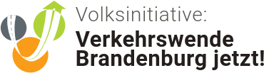 Logo Volksinitiative: Verkehrswende Brandenburg jetzt!